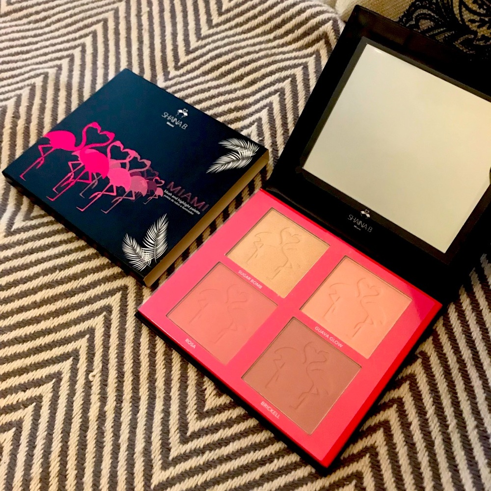 Shaina B. Miami blush & highlight palette